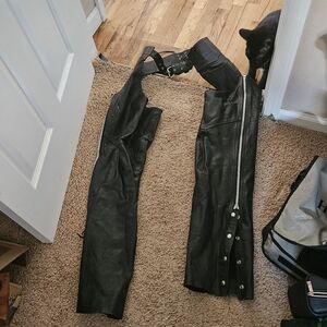 Hudson Leather Chaps